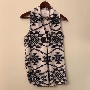 Aztec Print Tunic